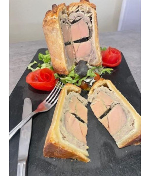 Pâté de Foie gras d’Oie truffé «Maréchal de Contades»