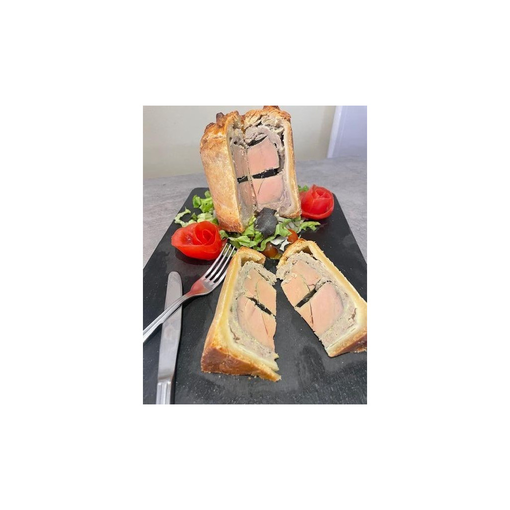 Pâté de Foie gras d’Oie truffé «Maréchal de Contades»