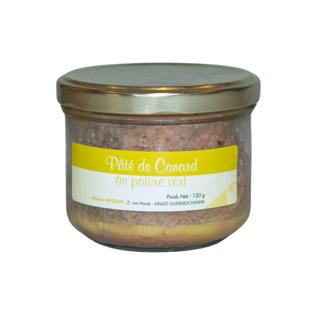 Pâté de Canard au poivre vert
