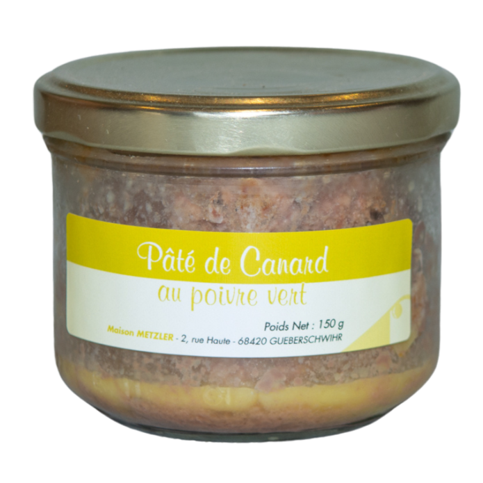 Pâté de Canard au poivre vert