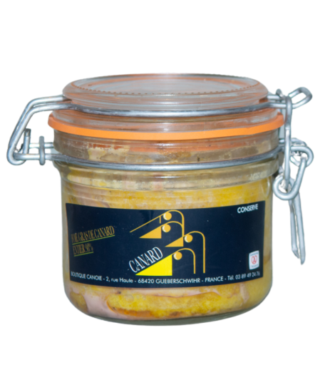 Foie gras de canard entier en semi-conserve