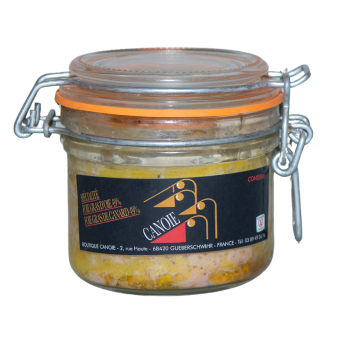 Foie gras Canoie entier semi-conserve