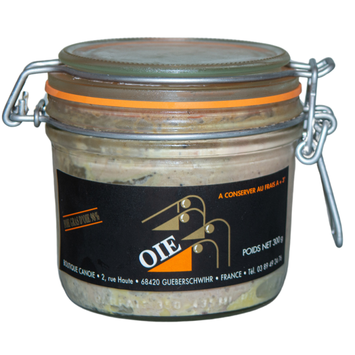 Foie Gras d'oie entier semi-conserve