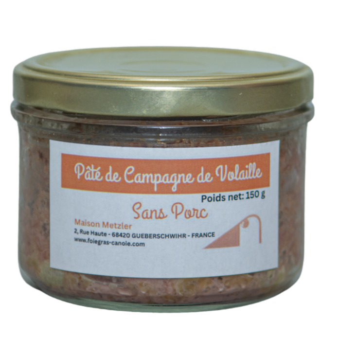 Pâté de campagne de volaille Sans Porc - Nouveauté