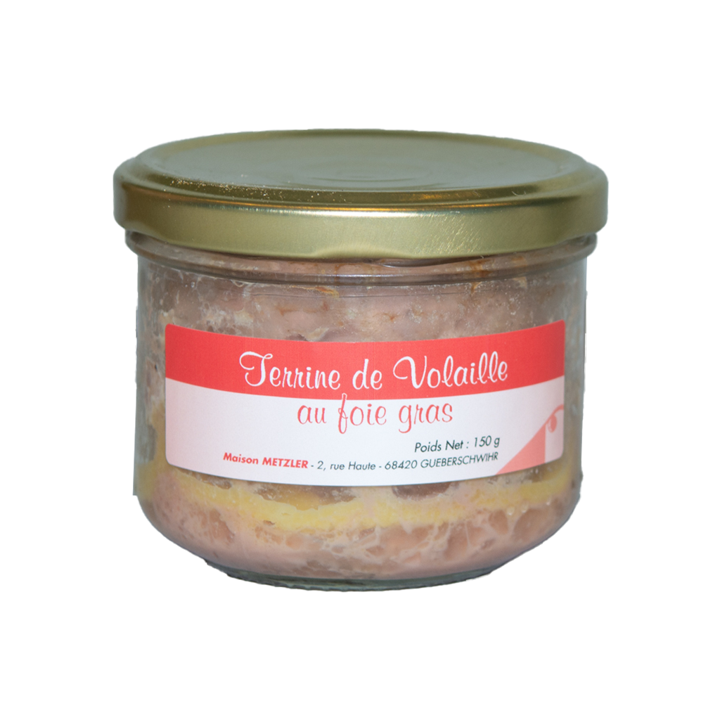 Terrine de volaille au foie gras