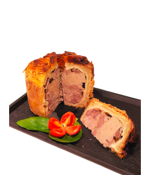 Pâté en croûte d’Oie au Foie Gras