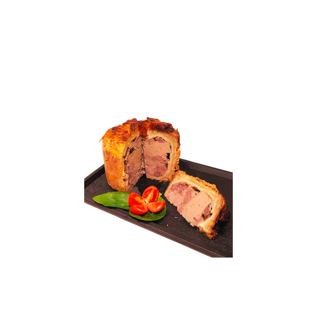 Pâté en croûte d’Oie au Foie Gras